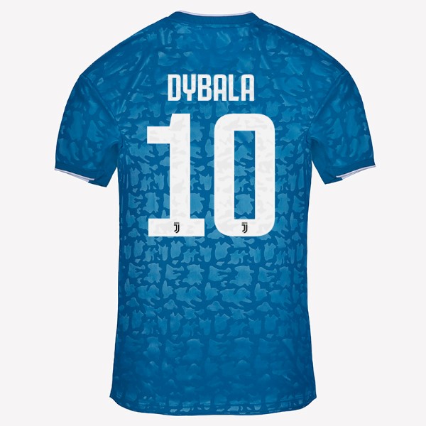 Camiseta Juventus NO.10 Dybala 3ª 2019/20 Azul